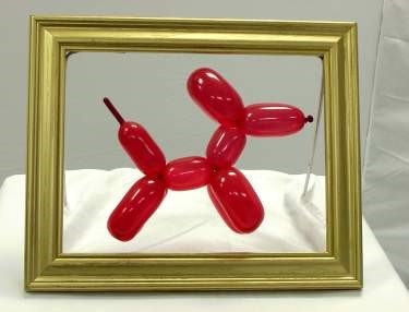 Three fold dog sculpting